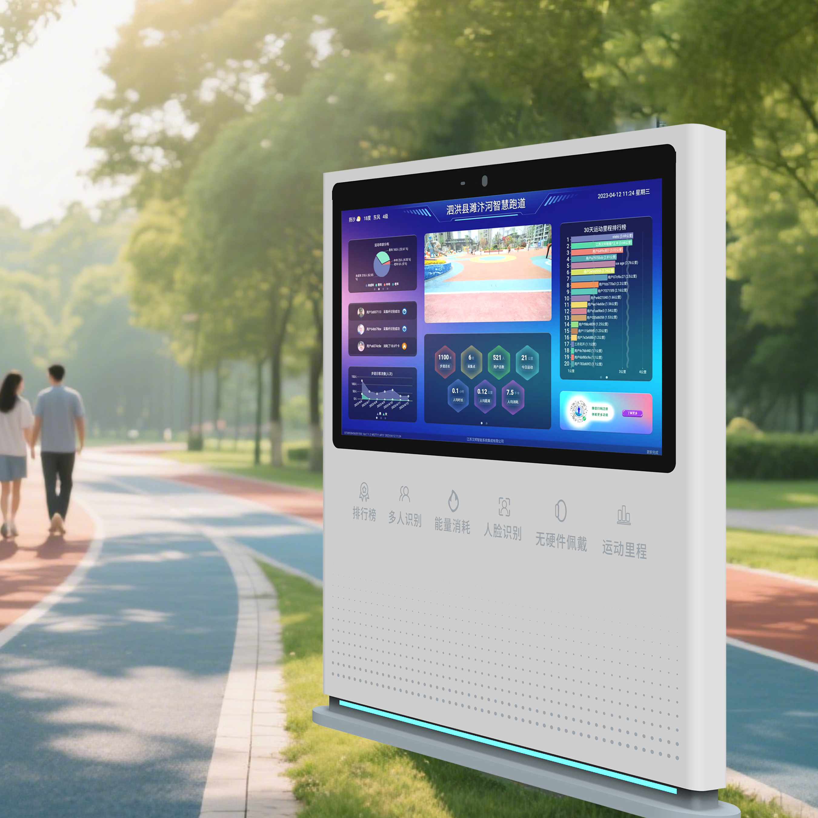 Как работает умный дисплей взлетно-посадочной полосы? Исследование будущего фитнеса