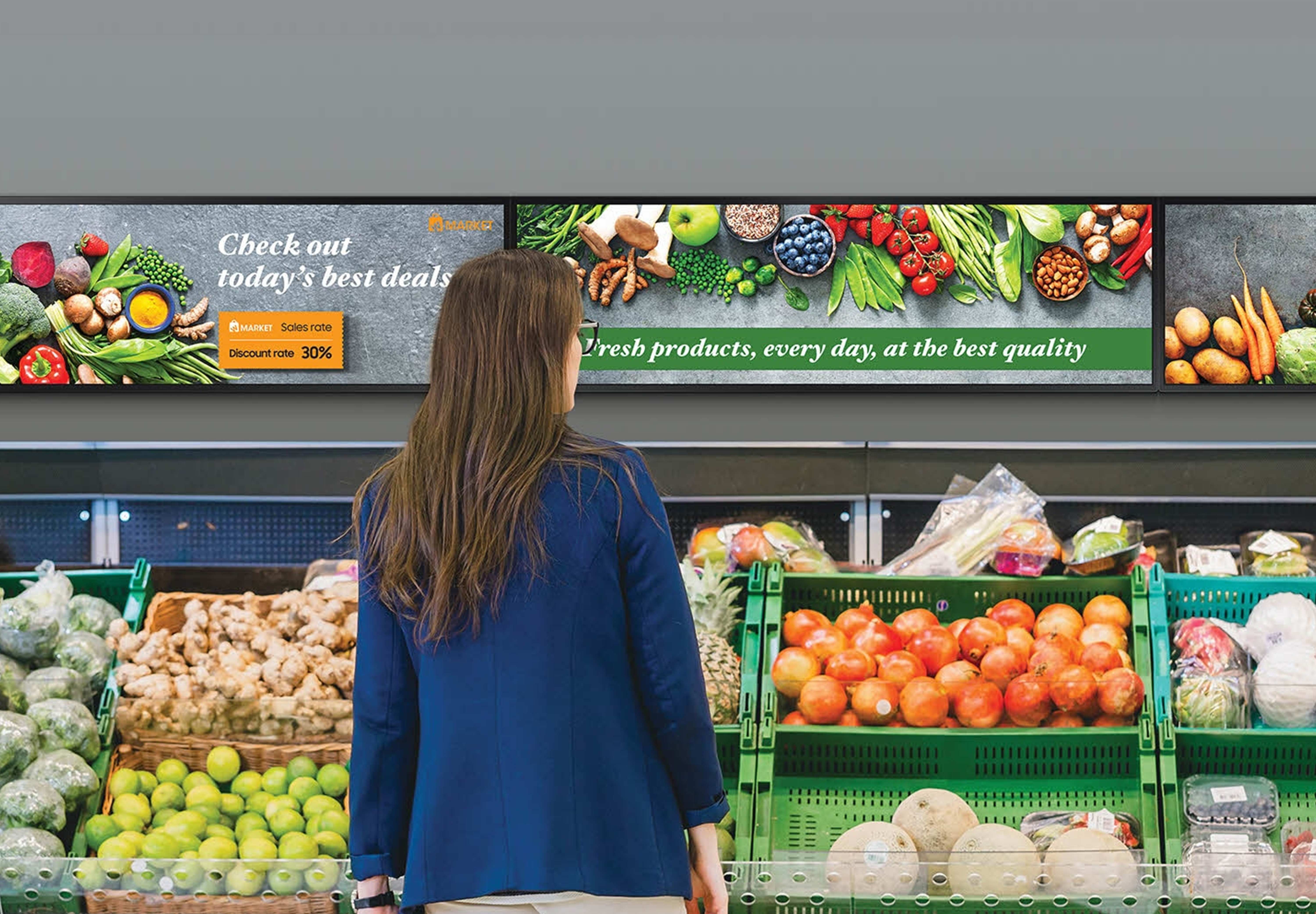 Smart Commercial Bar Display: новая тенденция в будущих бизнес -дисплеях 