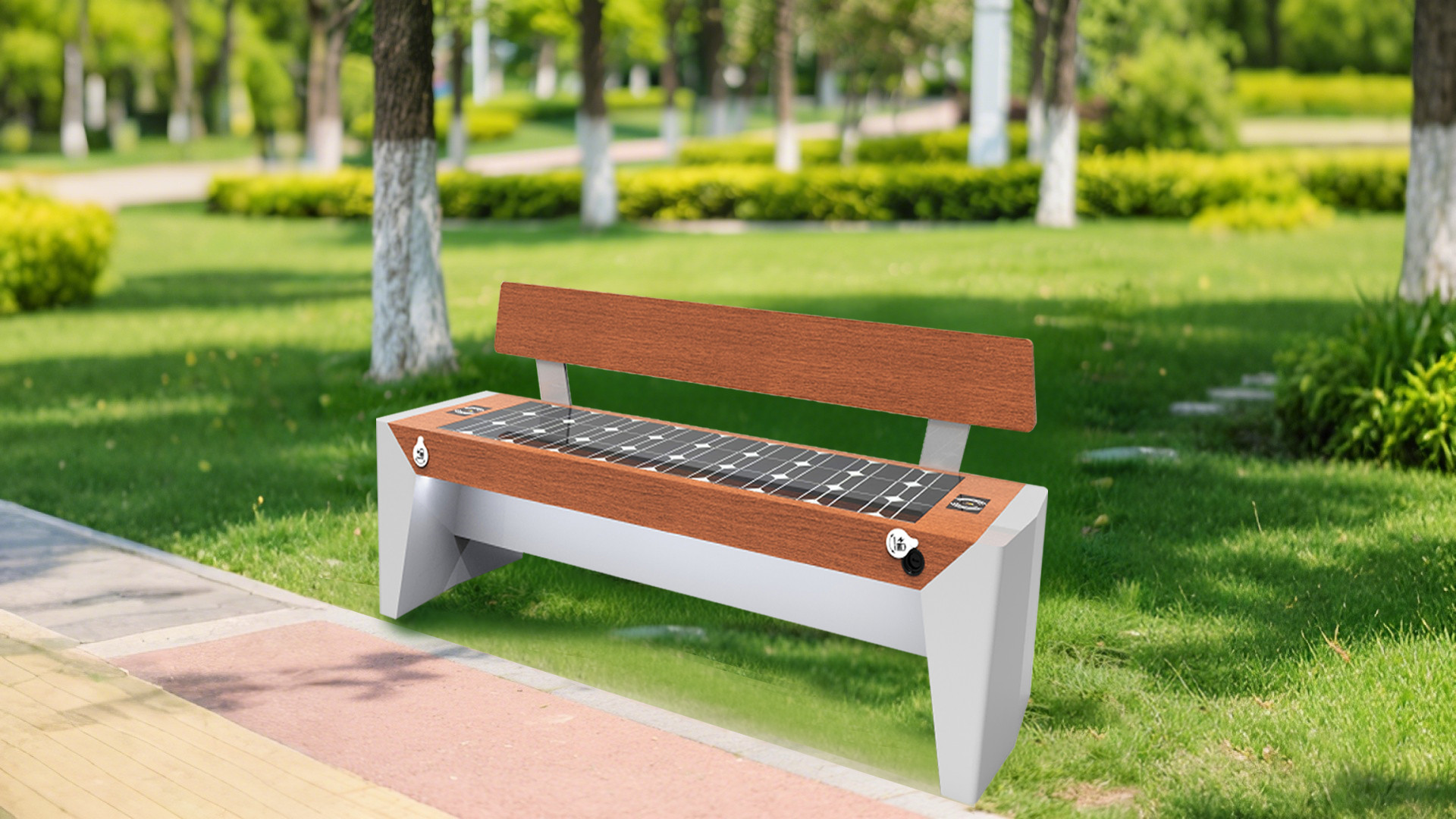 Умные скамейки на солнечной энергии: революция в общественных местах с помощью интеллектуальных решений для сидения