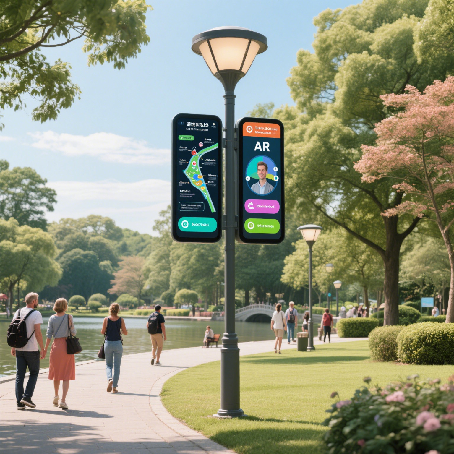 Smart Pole Displays: революция в городских ландшафтах с цифровыми инновациями